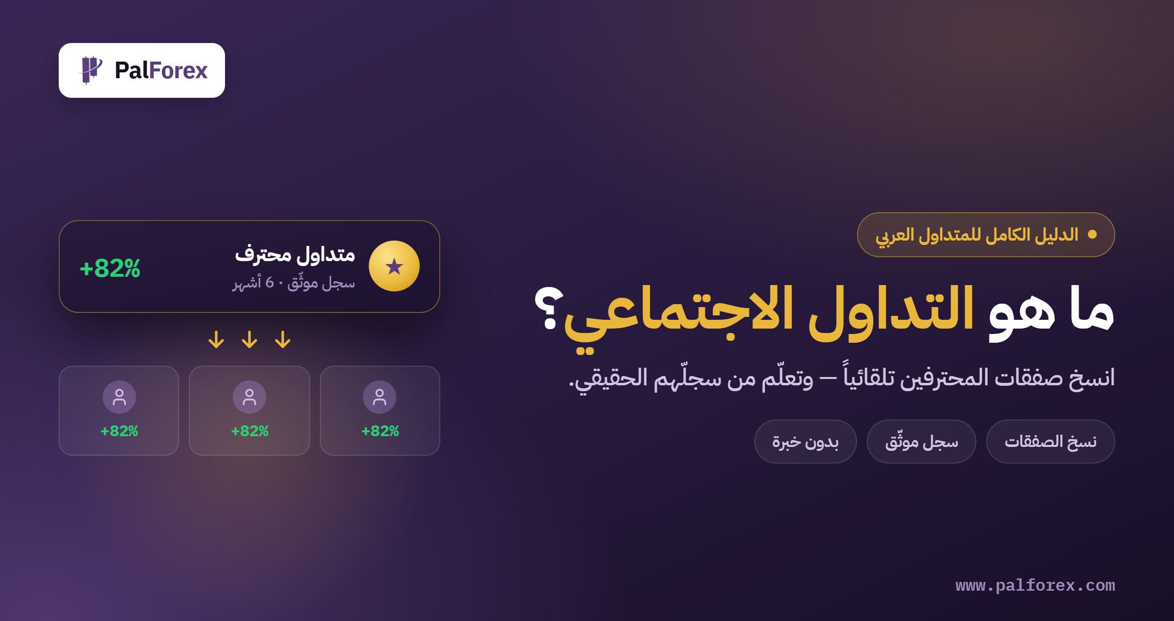 ما هو التداول الاجتماعي؟ الدليل الكامل للمتداول العربي
